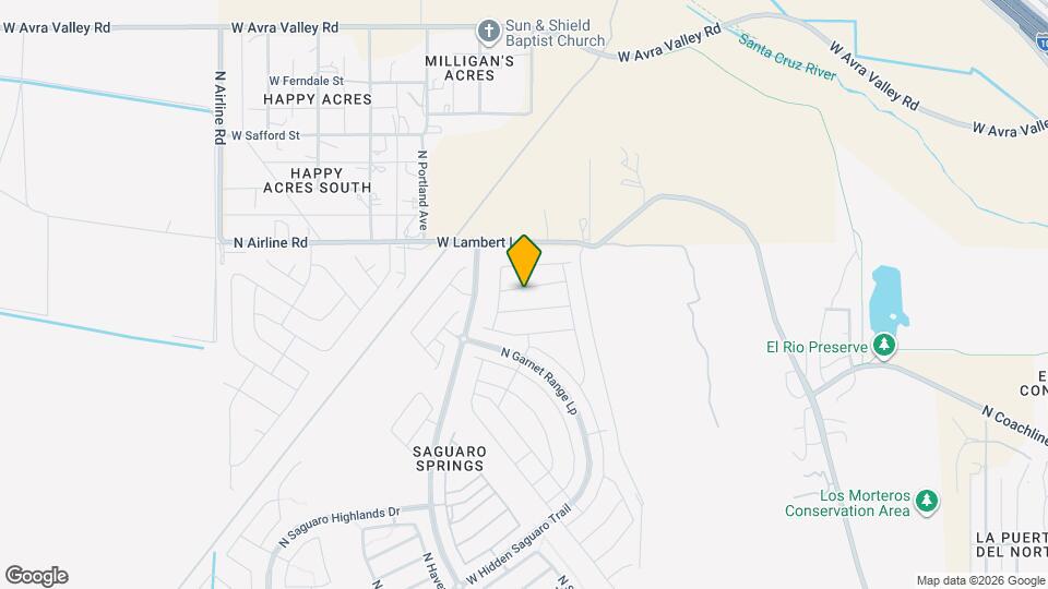 8839 Baja Fairy Dr Map and Location Details