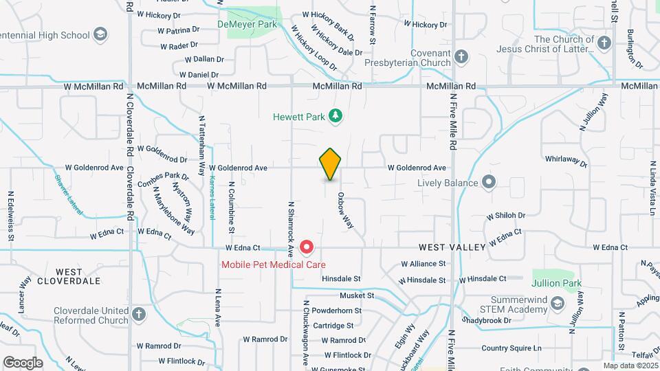 4300 N Pennfield Pl Map and Location Details