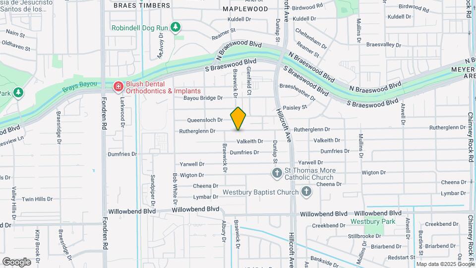 6031 Rutherglenn Dr Map and Location Details