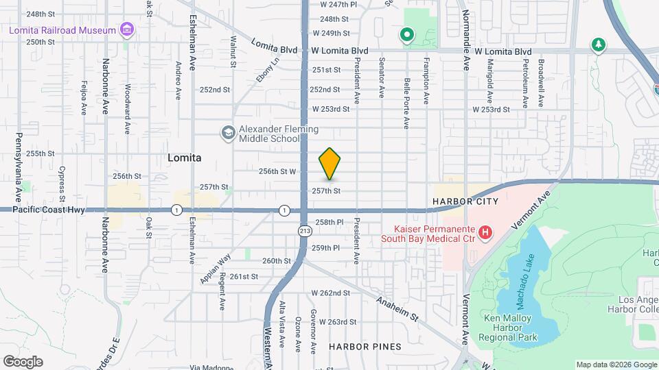 1649 257th St Map and Location Details