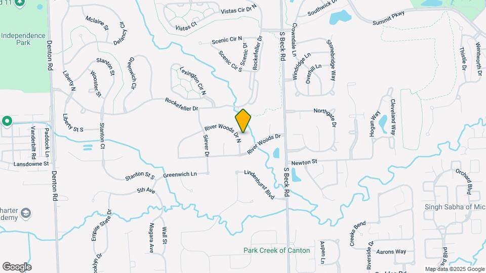 2565 River Woods Dr N Map and Location Details