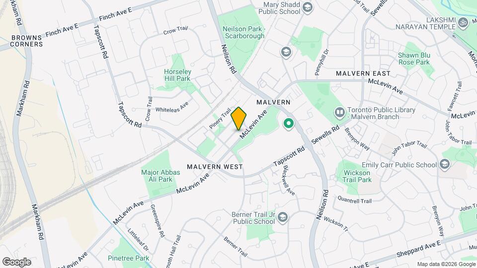308 Mclevin Av Map and Location Details