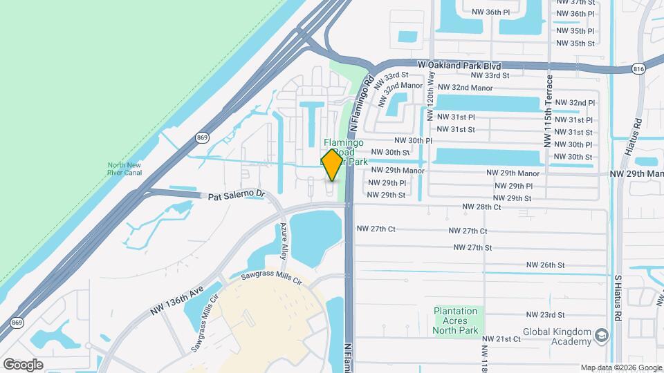 2950 NW 124th Way Map and Location Details