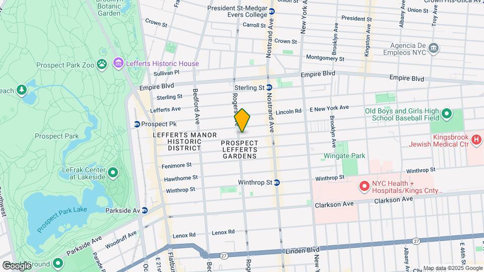 497 Rogers Ave Map and Location Details