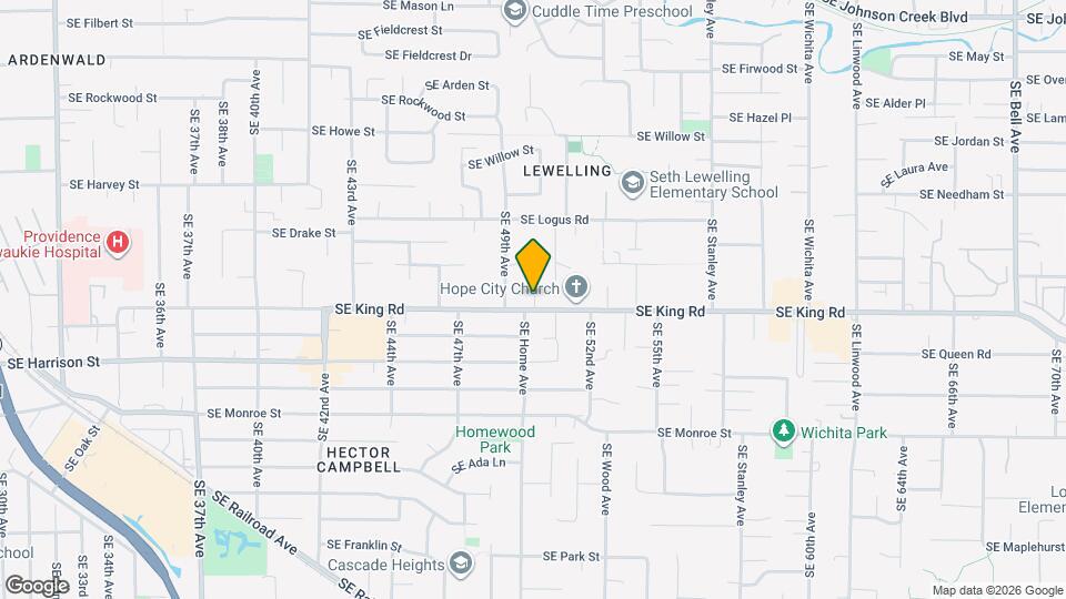 5041 SE King Rd Map and Location Details