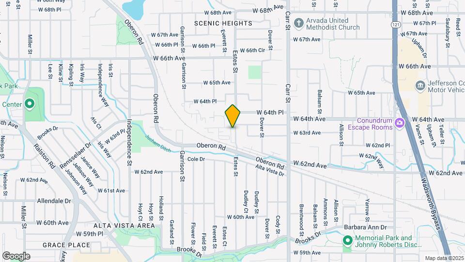 6297 Estes St Map and Location Details