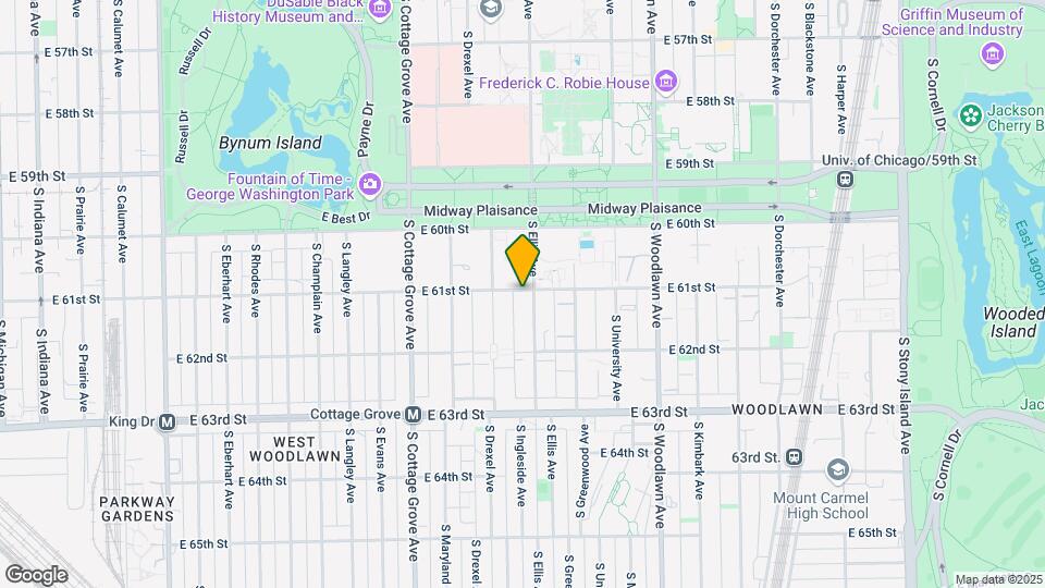 963-973 E 61st St Mapa y Detalles de la Ubicación