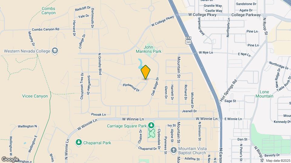 1240 Flintwood Dr Map and Location Details