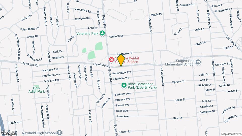 498 Hawkins Rd Map and Location Details