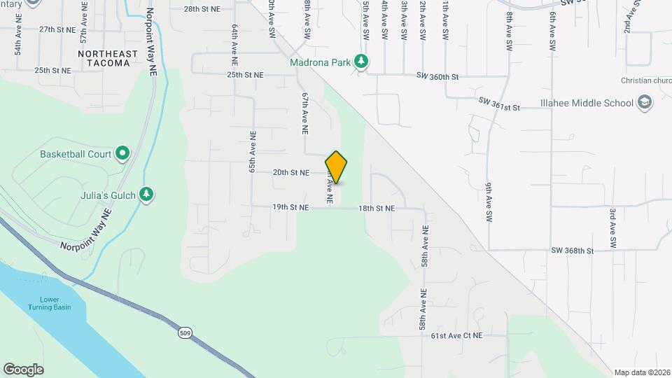 1919 68th Ave NE Map and Location Details
