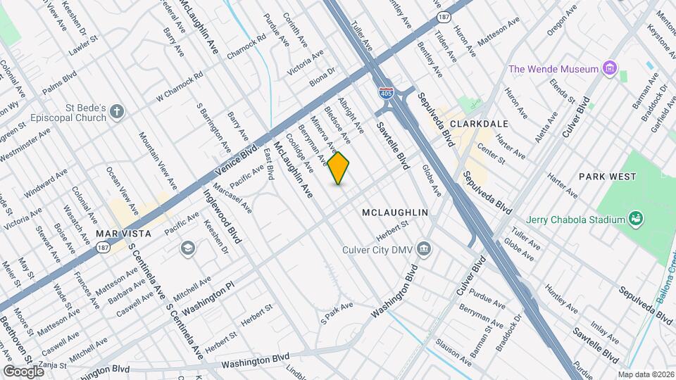 3977 Berryman Ave Map and Location Details