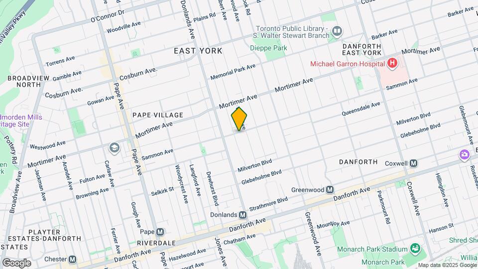 245 Sammon Ave Map and Location Details