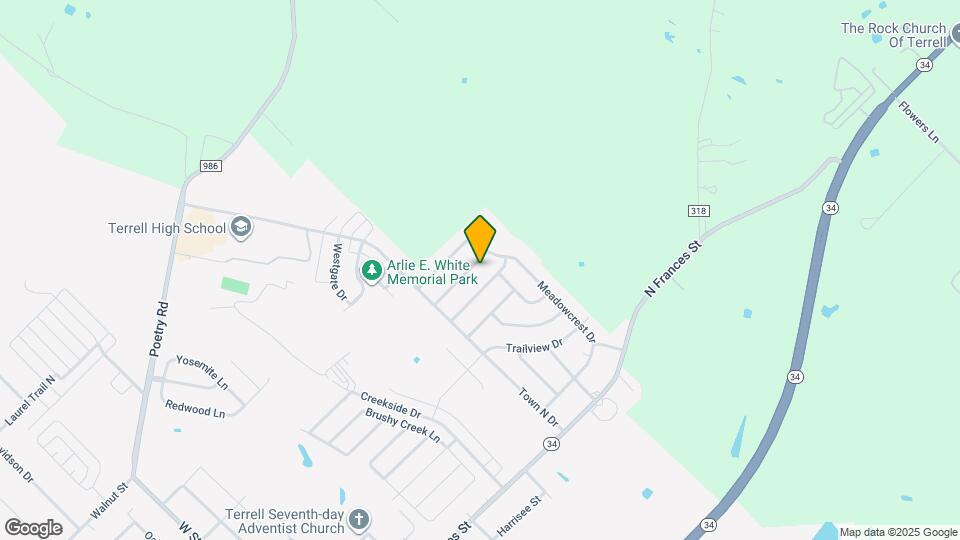 1822 Willowbrook Dr Map and Location Details