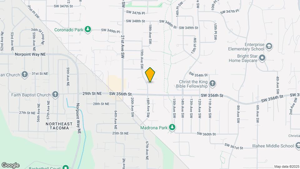 35426 18th Ave SW Mapa y Detalles de la Ubicación