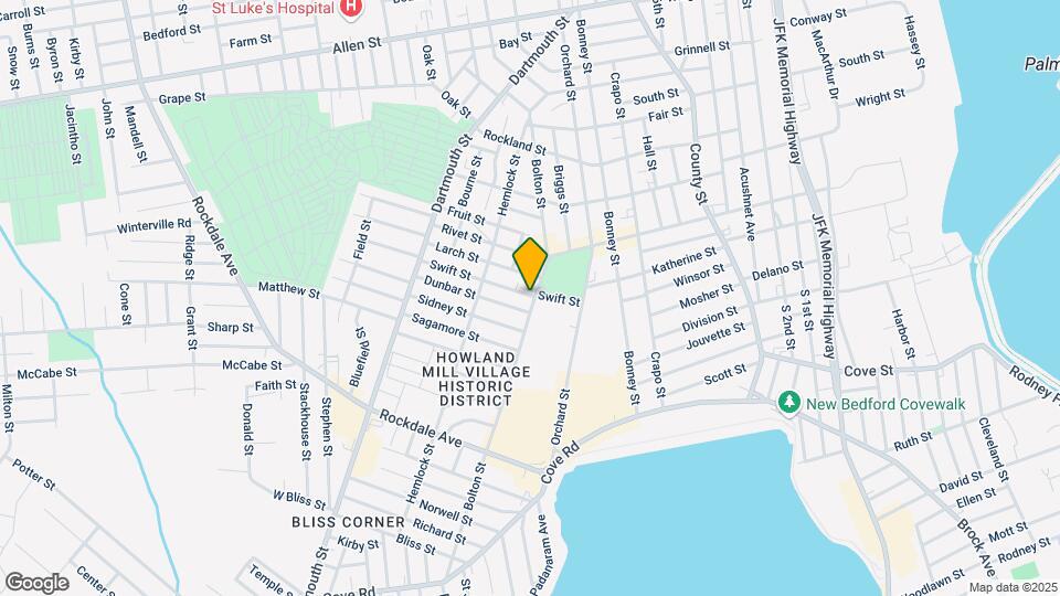 389 Bolton St Mapa y Detalles de la Ubicación
