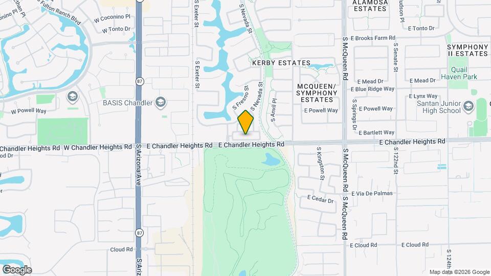 534 E Bartlett Way Map and Location Details