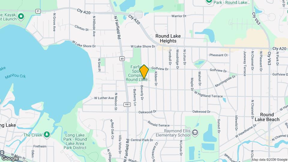 1431 Beverly Dr Map and Location Details