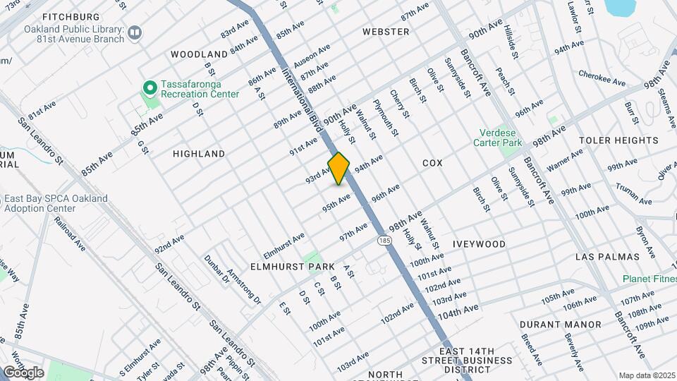1347-1355 95th Ave Mapa y Detalles de la Ubicación