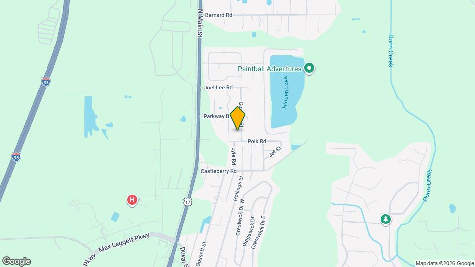 14416 Gossett St Map and Location Details