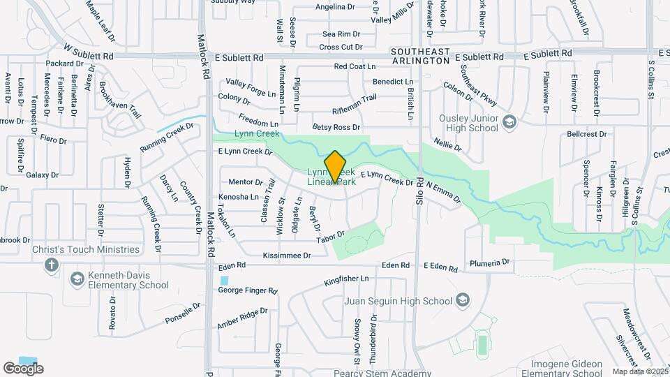 402 E Lynn Creek Dr Map and Location Details