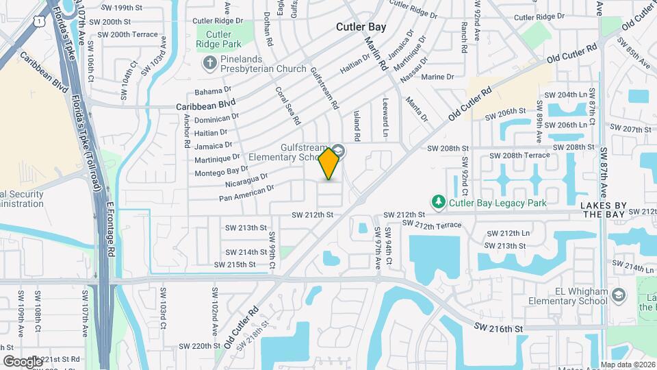 9760 SW 210th St Map and Location Details