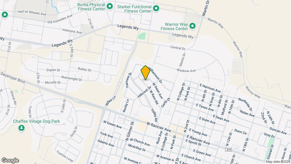 813 W Kern Rd Map and Location Details