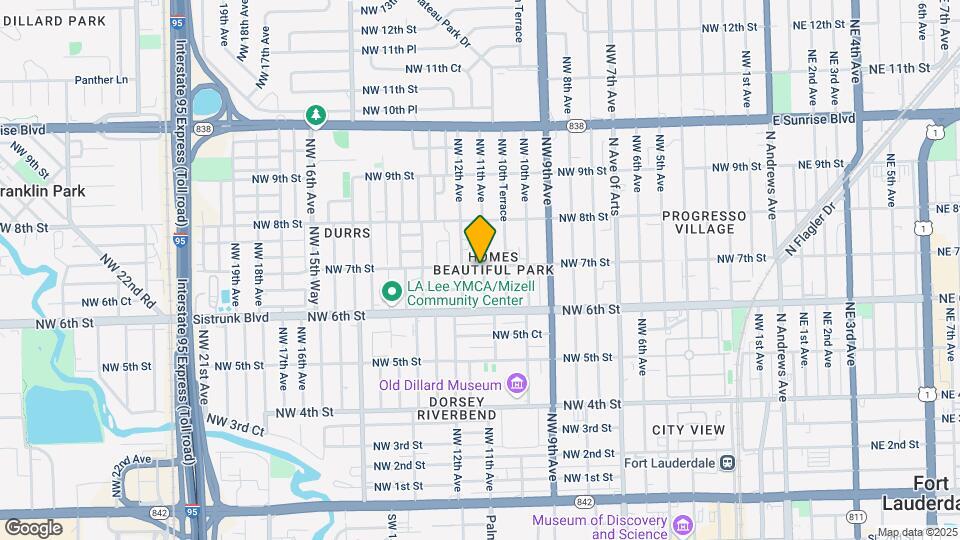 100 NW 7th St Map and Location Details