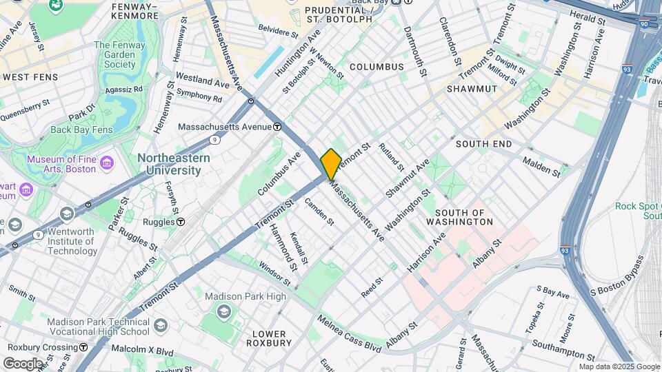 521 Massachusetts Ave Map and Location Details