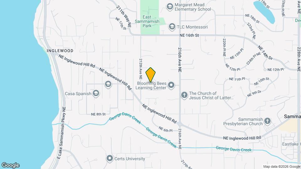 21225 NE 12th St Map and Location Details