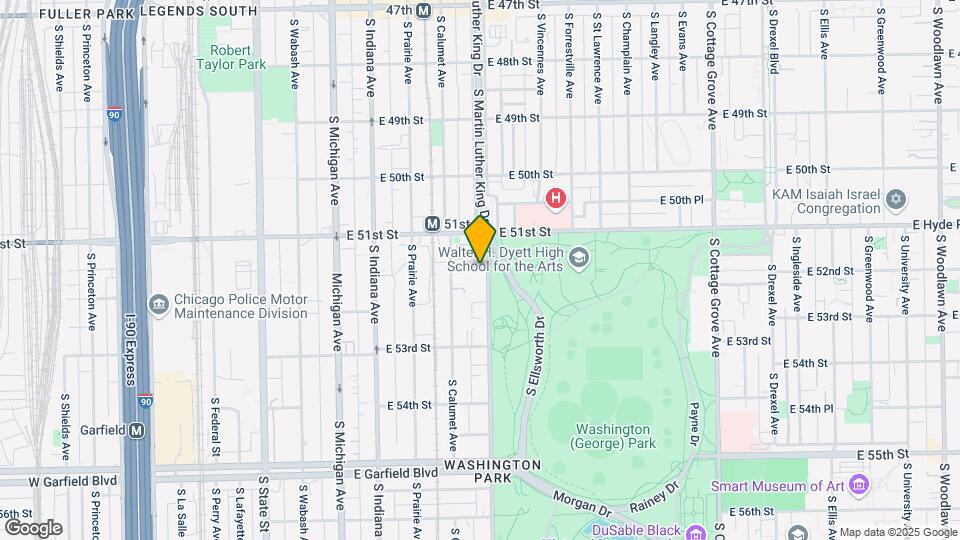 5142 S King Dr Map and Location Details