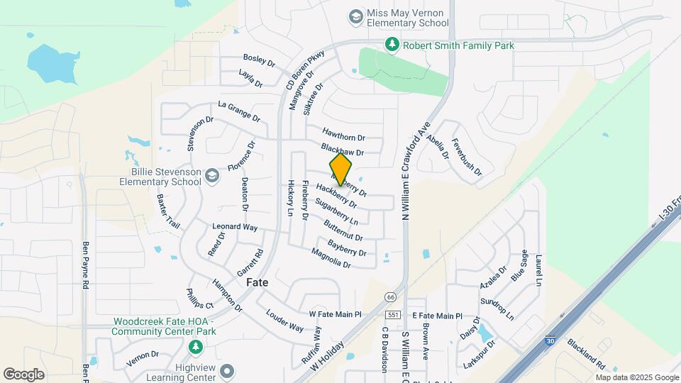 506 Hackberry Dr Map and Location Details
