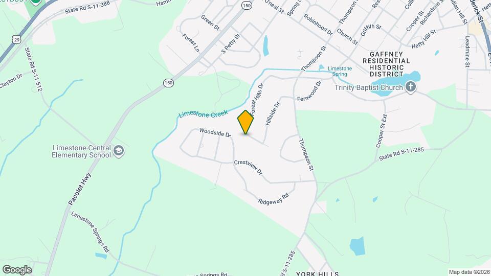 136 Forest Hills Dr Map and Location Details