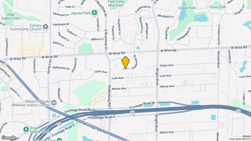 1309 Cranbrook Ct Map and Location Details