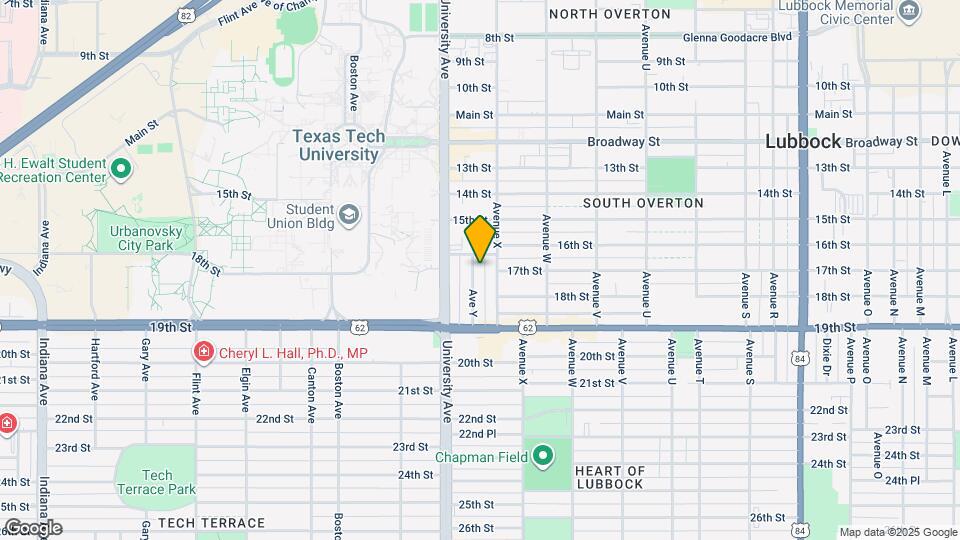 1607 Ave Y Map and Location Details