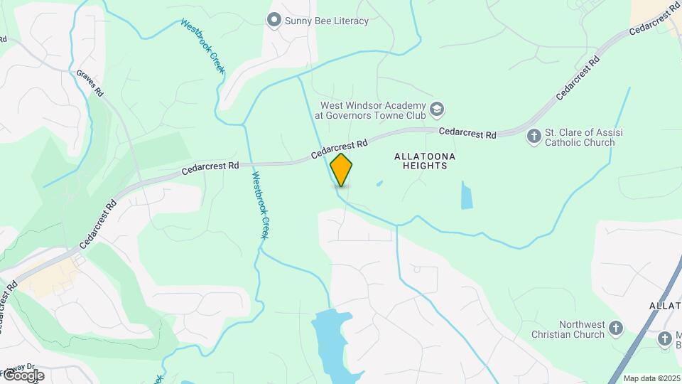 150 Cedar Creek Ct Map and Location Details