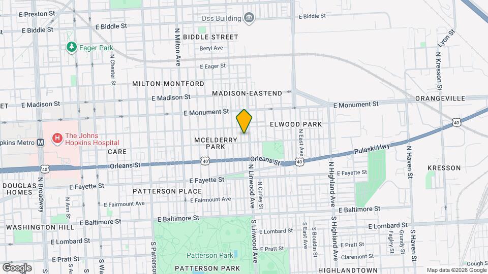 501 N Streeper St Map and Location Details