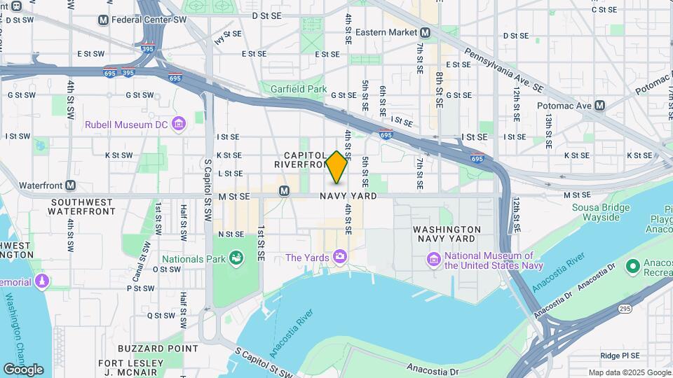 300 M St SE Map and Location Details