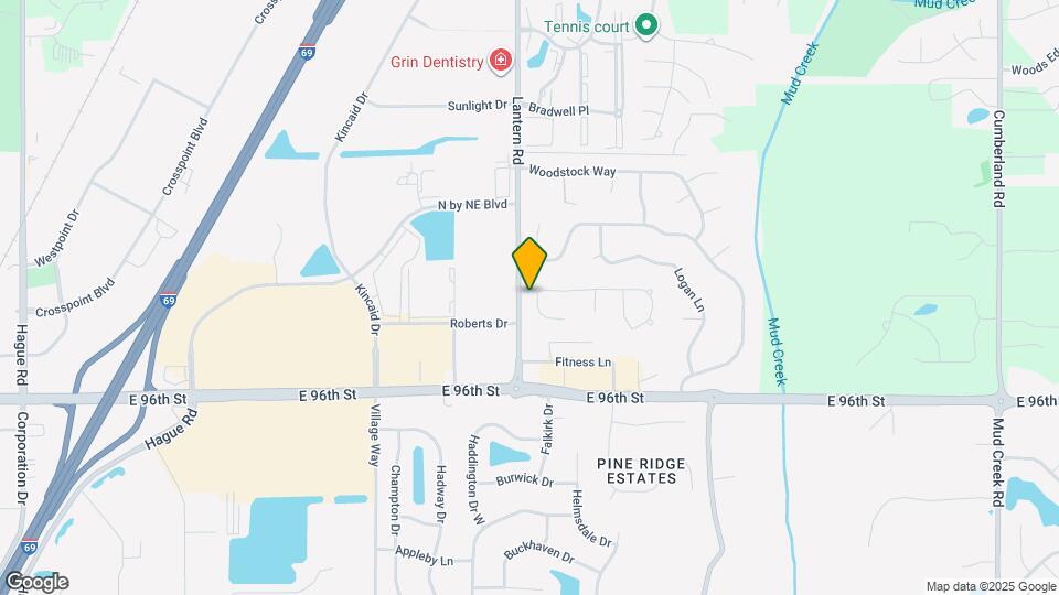 9709 Wickland Ct Map and Location Details