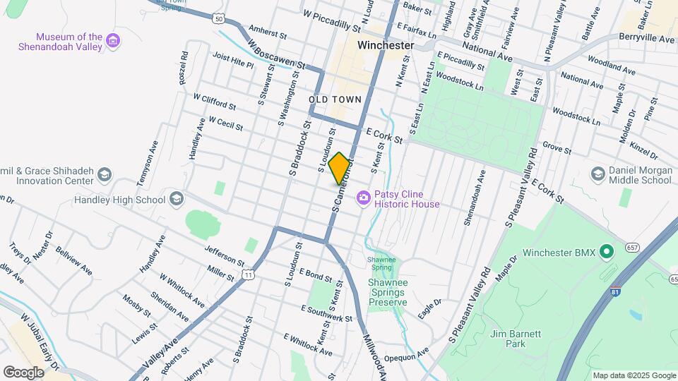 523 S Cameron St Map and Location Details