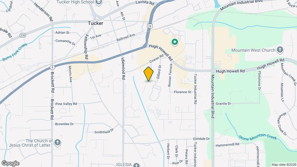 2175 Hanfred Ct Map and Location Details