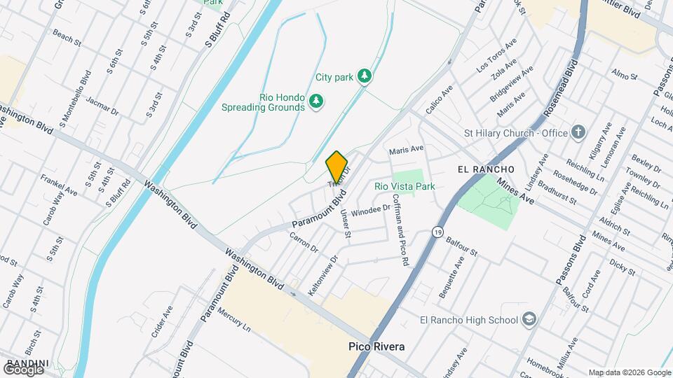 6430 Silverette Dr Mapa y Detalles de la Ubicación