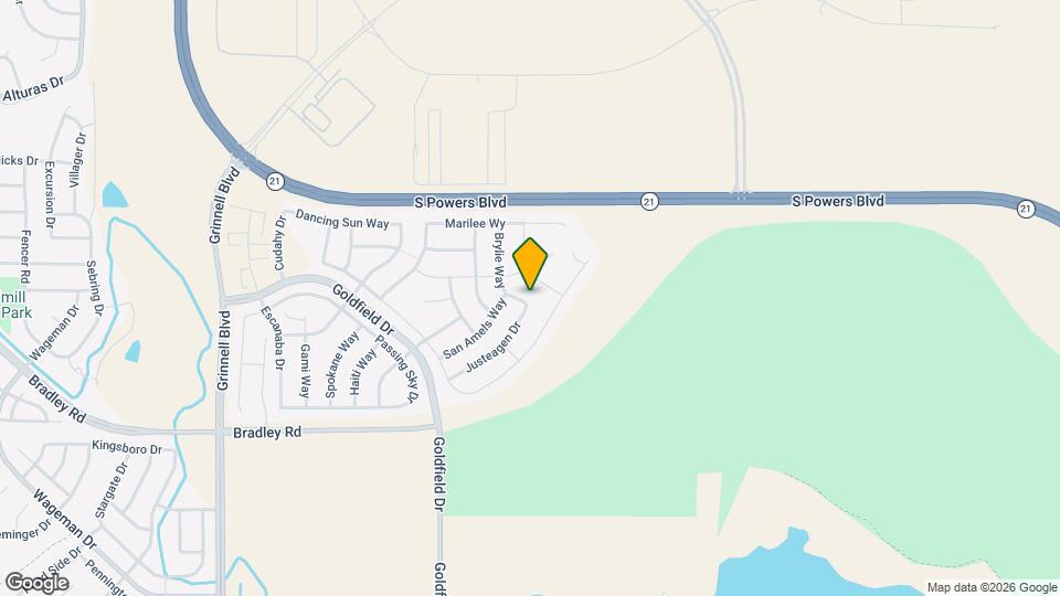 4653 Brylie Way Map and Location Details