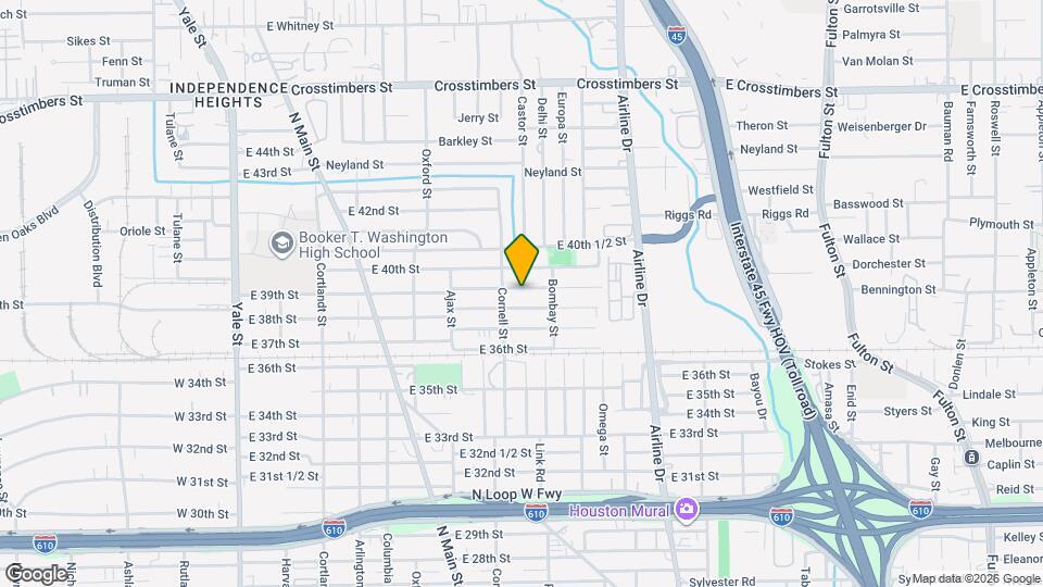 810 E 39th St Map and Location Details