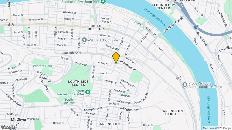 59 Barry St Map and Location Details