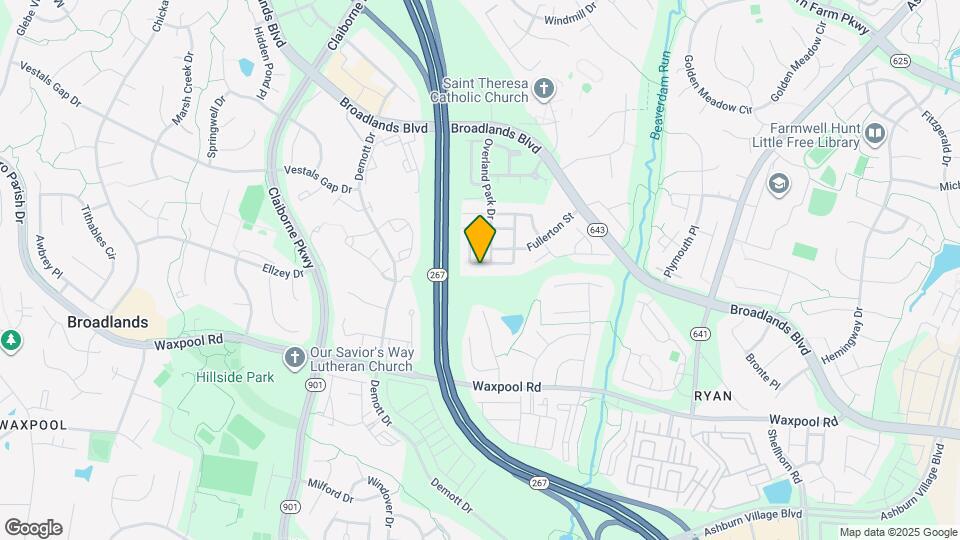 21590 Merion St Map and Location Details