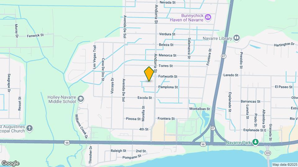 8202 Pamplona St Map and Location Details