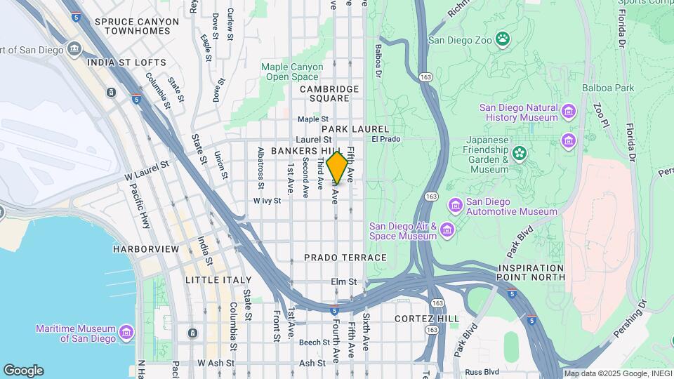 2259 Fourth Ave Map and Location Details