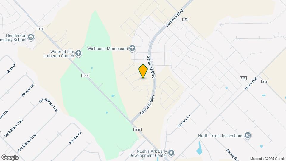 1825 Sandlin Dr Map and Location Details