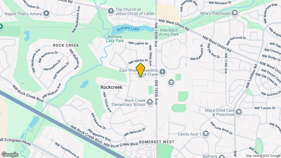 18755 NW Vale St Map and Location Details