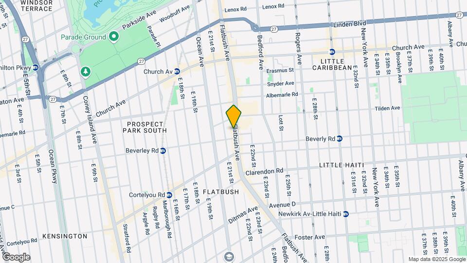 1046 Flatbush Ave Mapa y Detalles de la Ubicación
